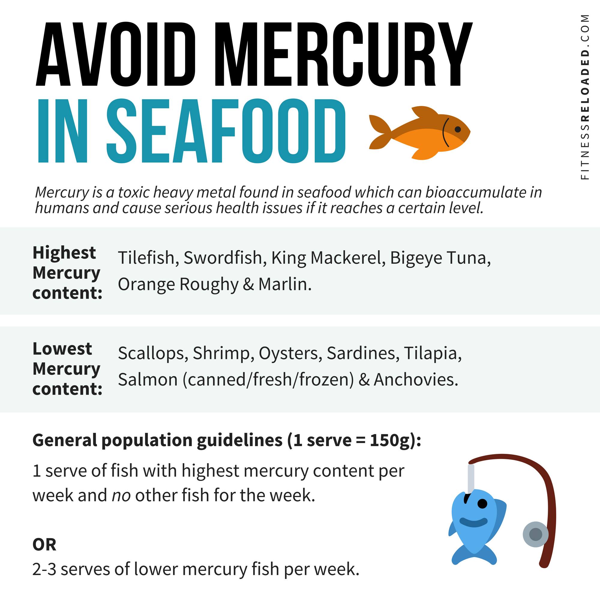 Mercury is a toxic heavy metal found in... - Fitness Reloaded | Facebook