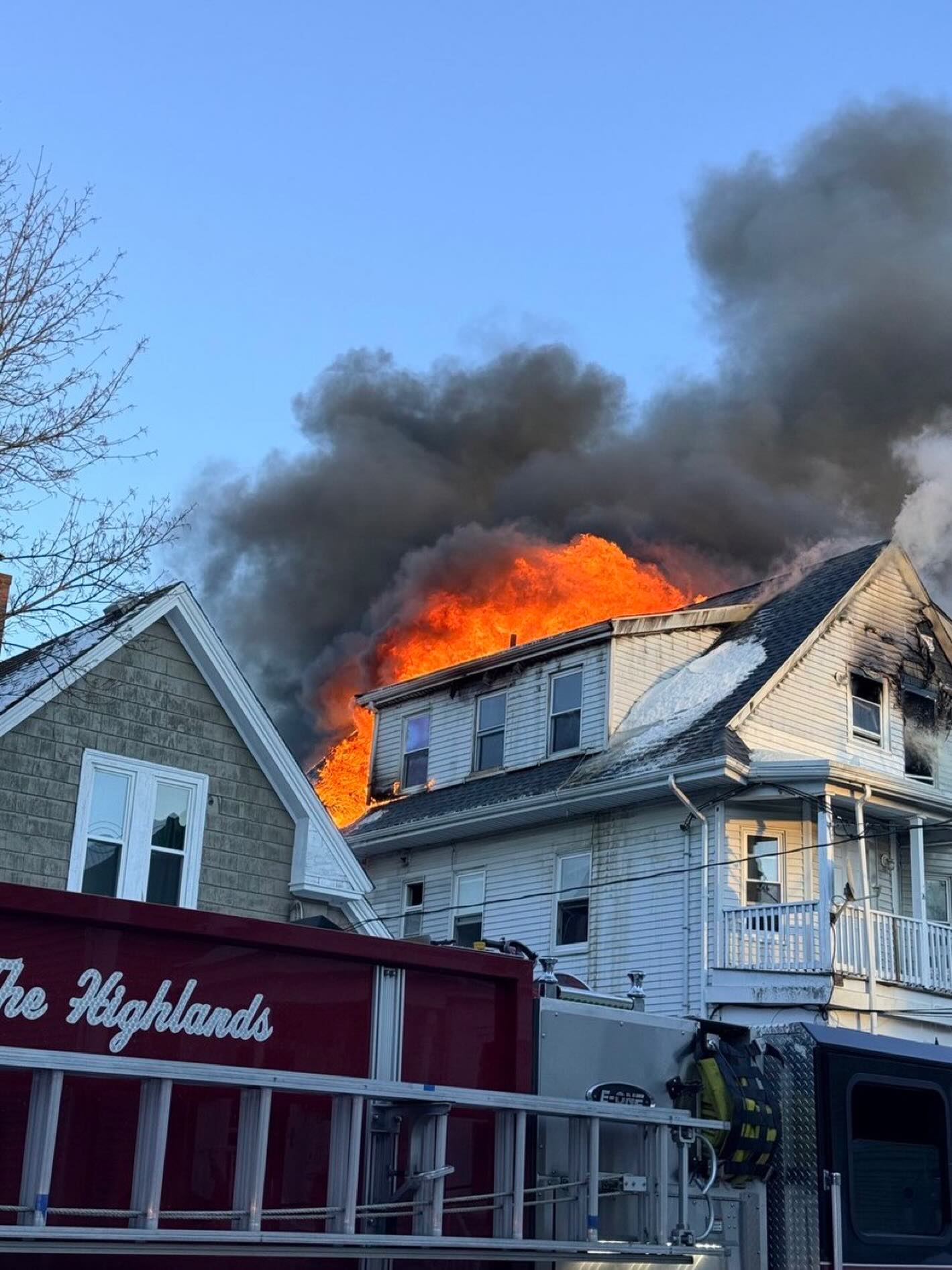 Live - Fire Damages Lynn Home on Burrill Avenue | February 9, 2026 LYNN ...