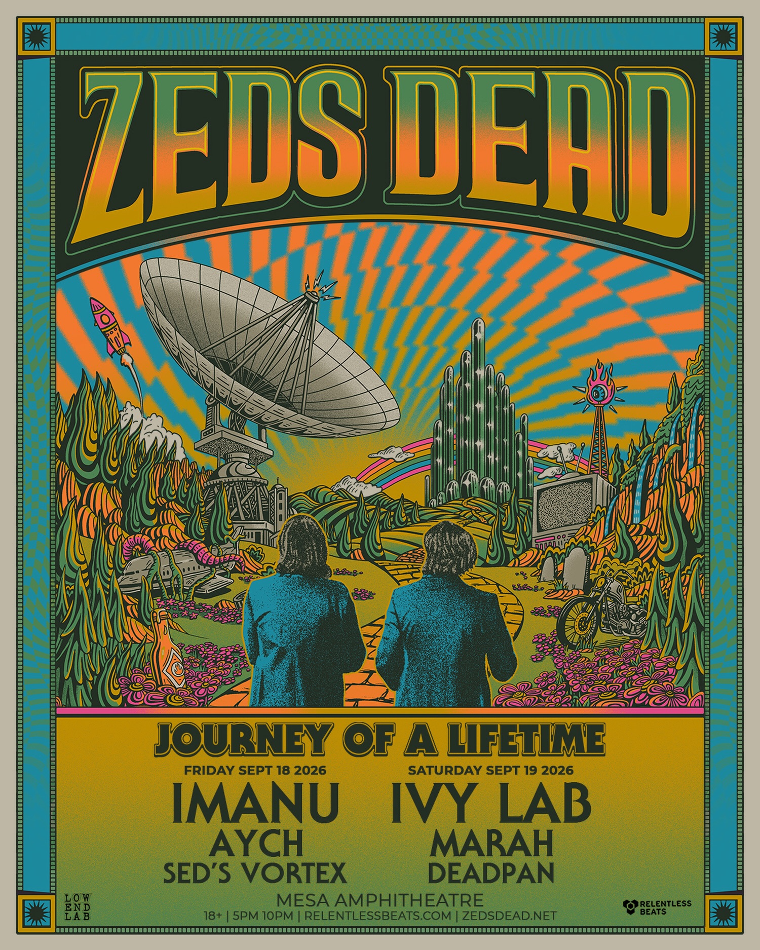 Edmtrain - Who are we seeing this Saturday at Zeds Dead 🔥🔥