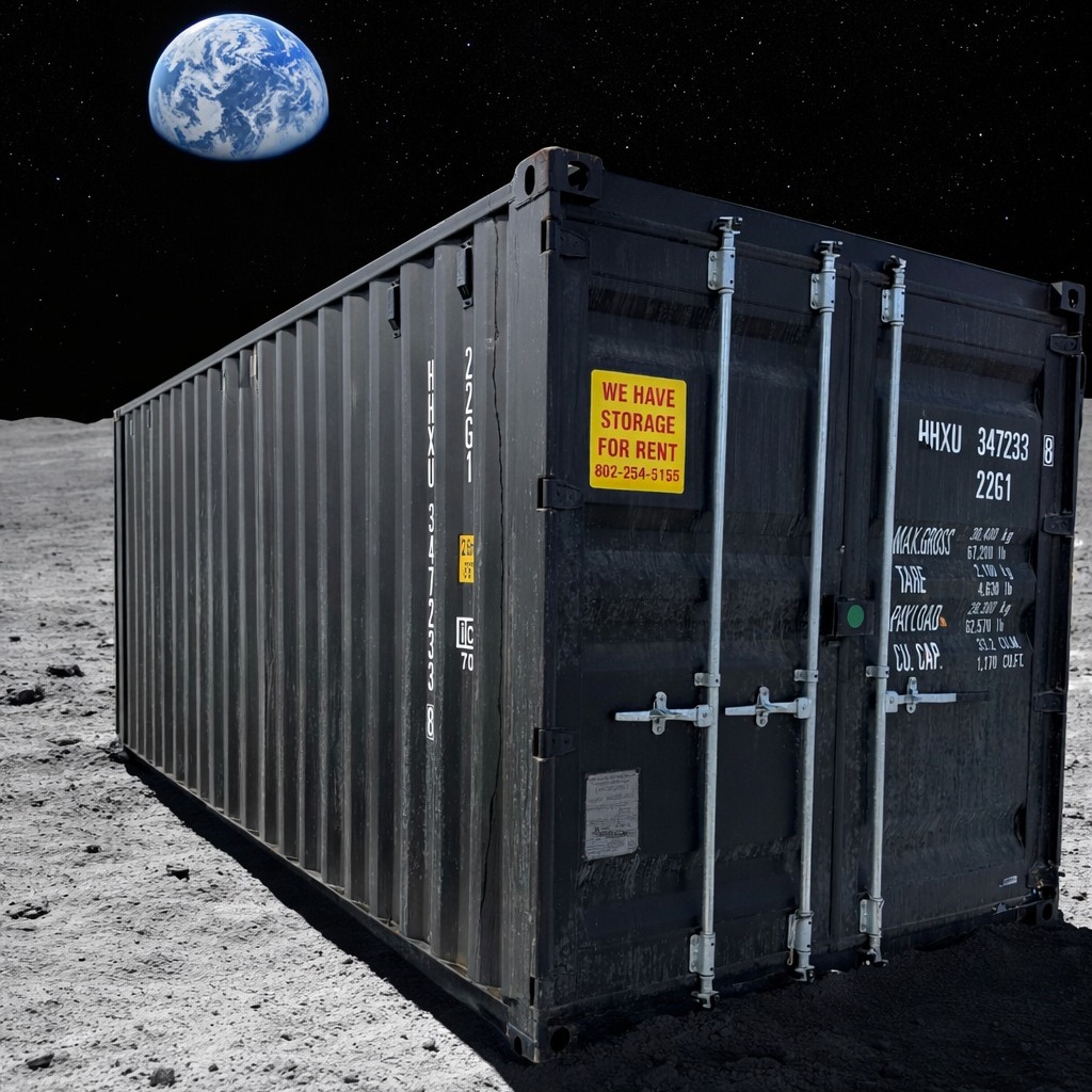 We are opening our new depot: The Moon! Moon storage is MUCH
