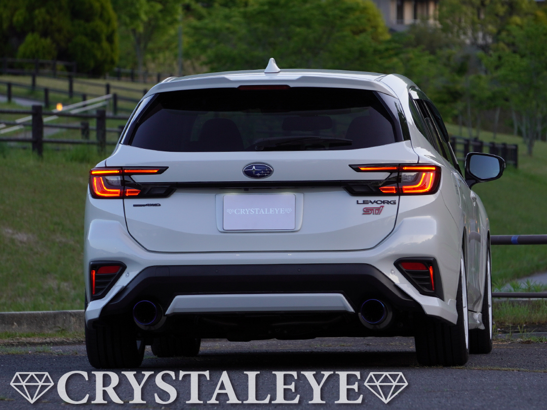 CRYSTALEYE LEDダクトランプ リアバンパー用 クリスタルアイVN5 VNH レヴォーグ レイバック用ゲート側増設 LED