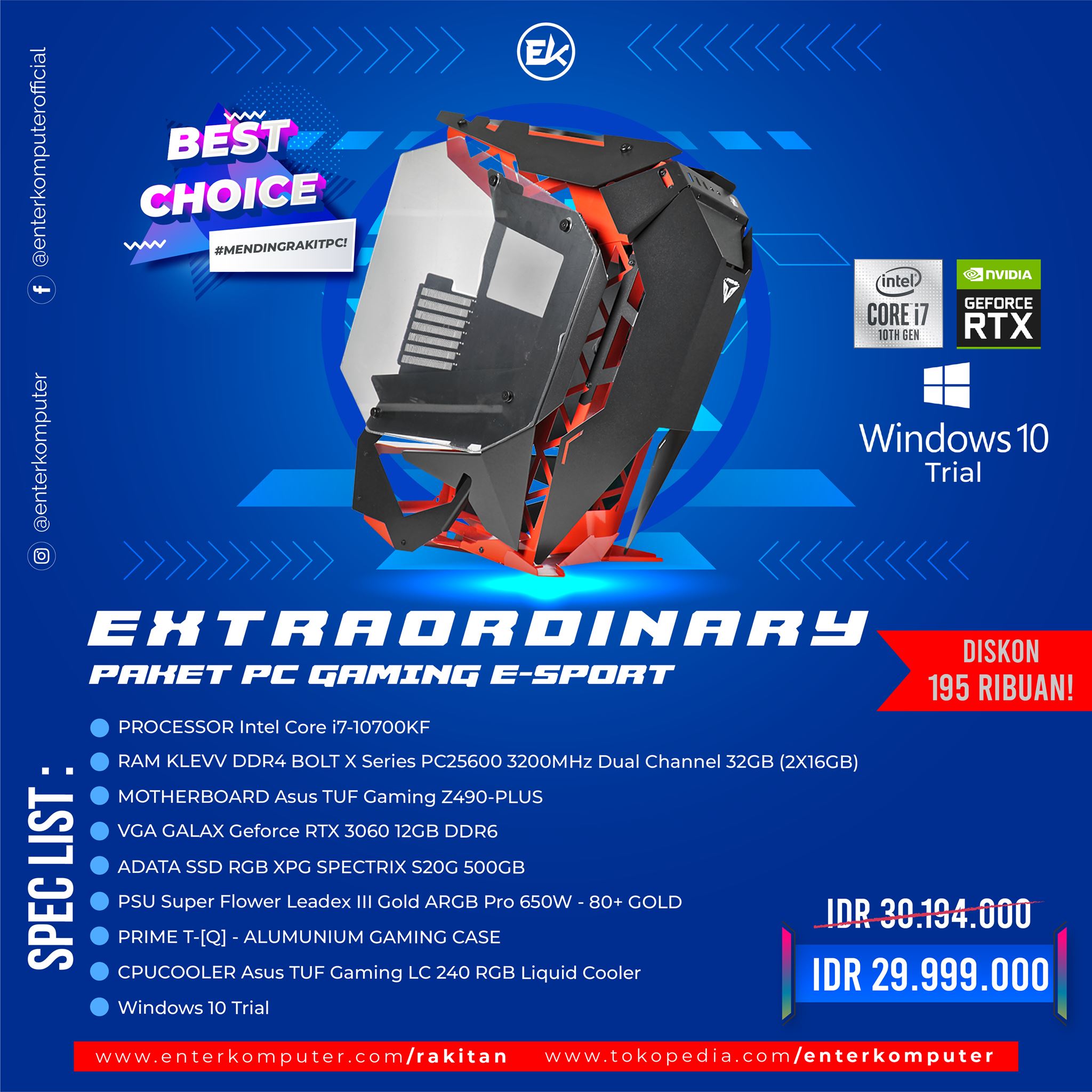 ENTER Komputer - Hai gaes! Bagi kamu para fanboy Intel dan... | Facebook