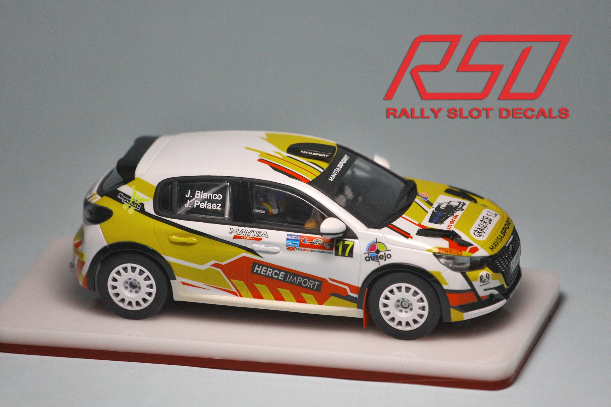 Rally Slot Decals