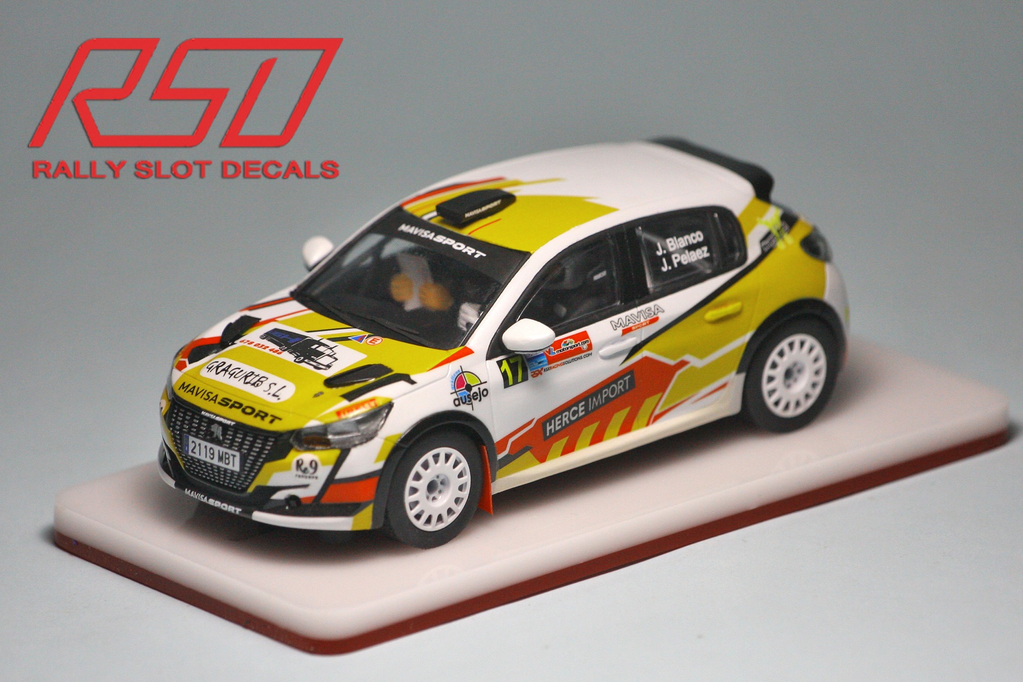 Rally Slot Decals