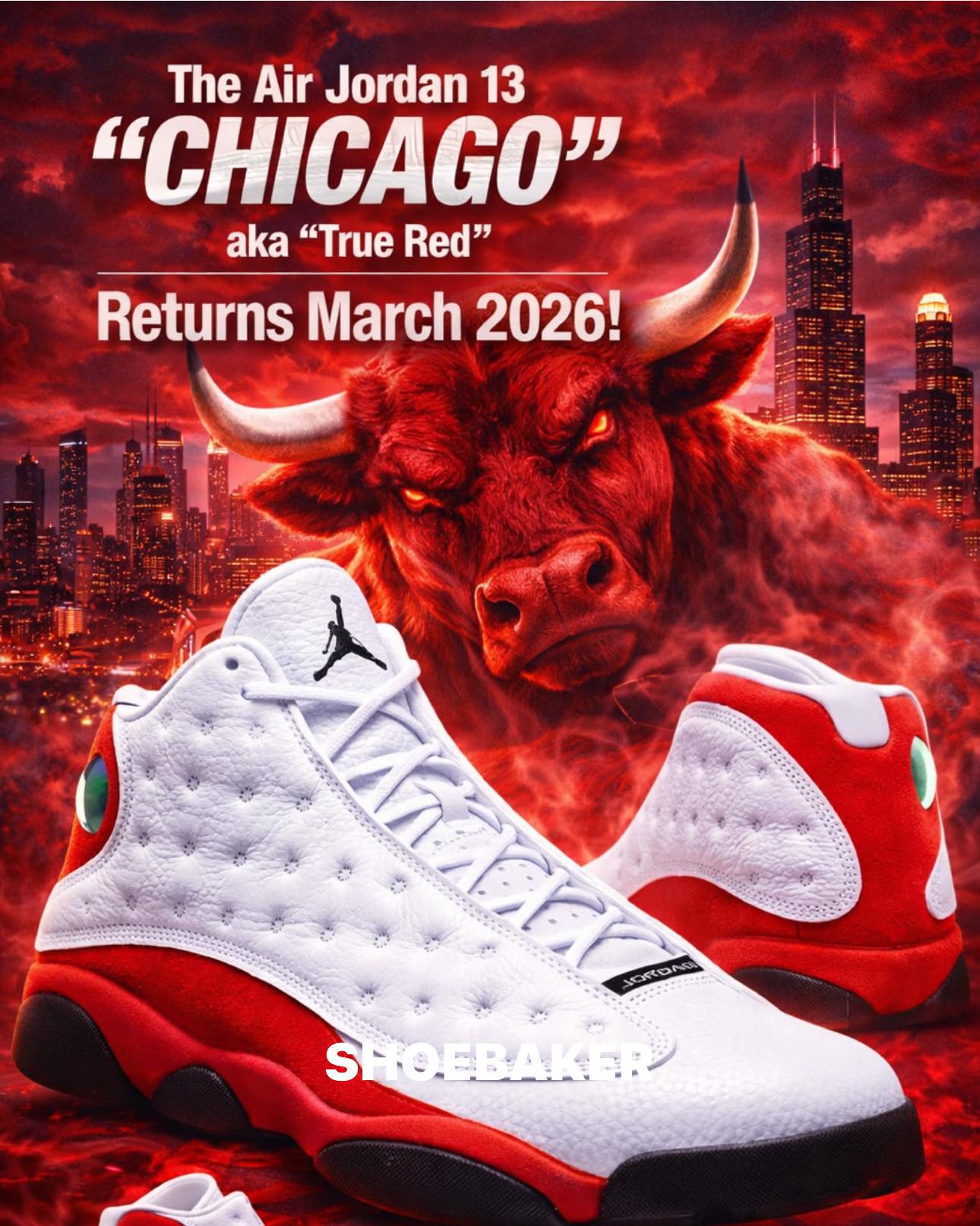 The Air Jordan 13 “Chicago,” aka 