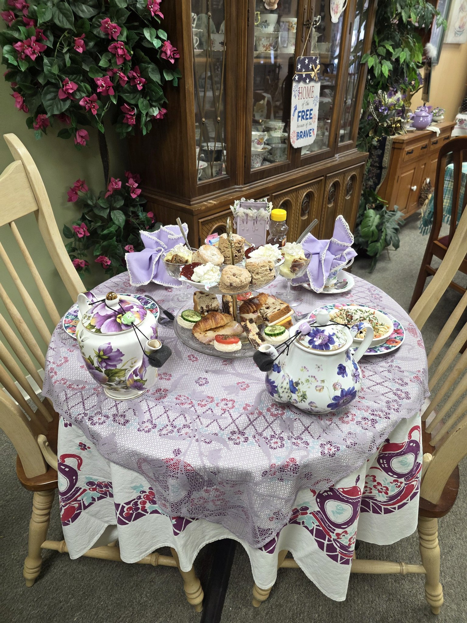 FEILER タオル English Tea Party The English Rose Tea Room | Virginia Beach VA