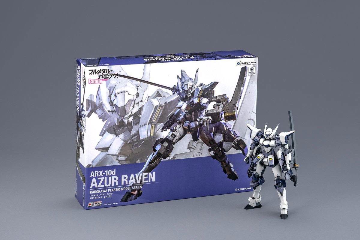 Kadokawa 1/48 Azur Raven release date and price