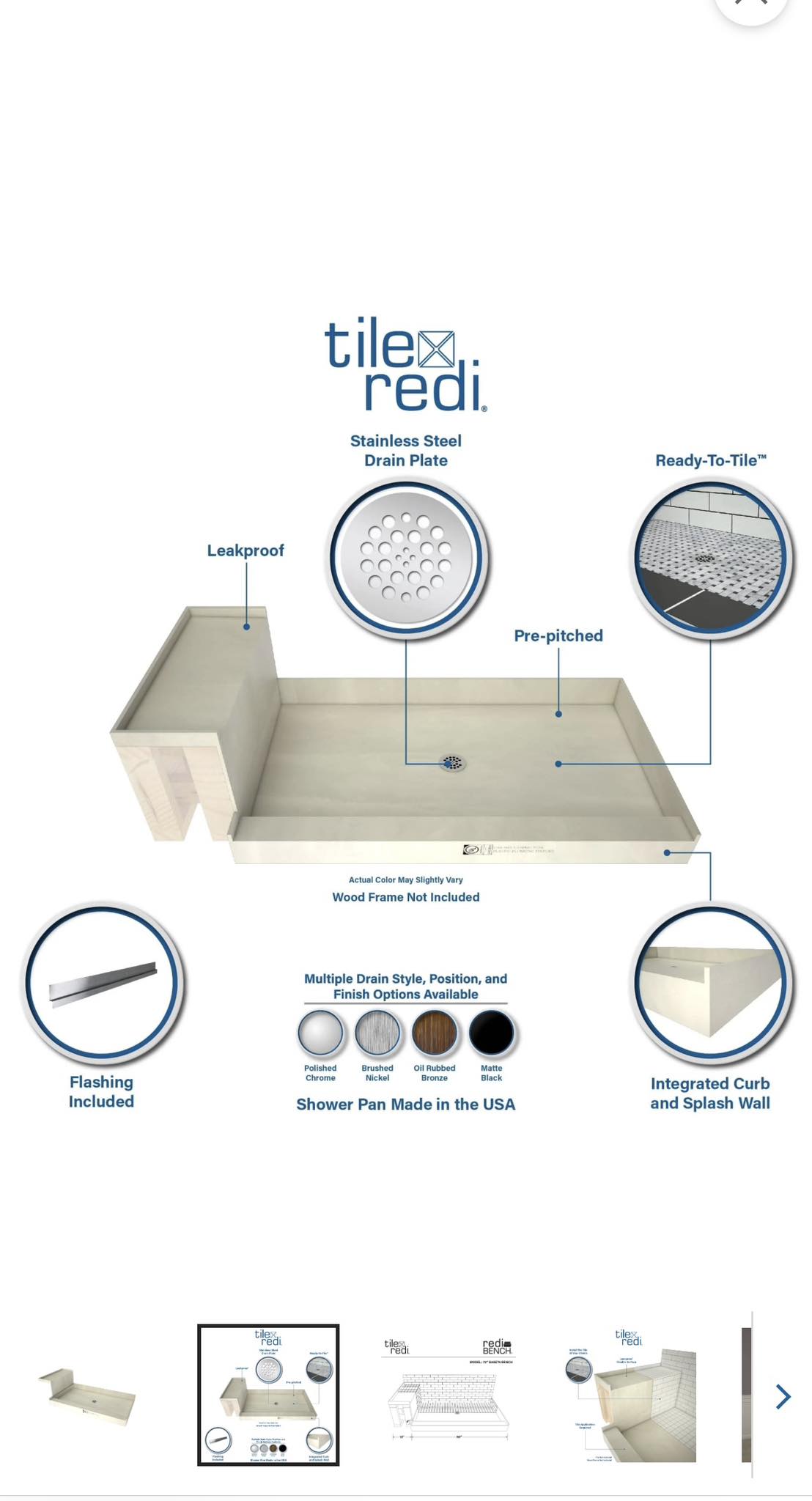 Tile The World | Has anyone in here used this brand shower pan by ...