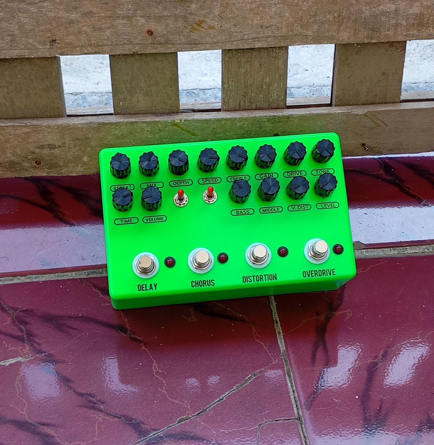 Overdrive #jeripedals #guitareffects #4in1 | Jeri Pedals