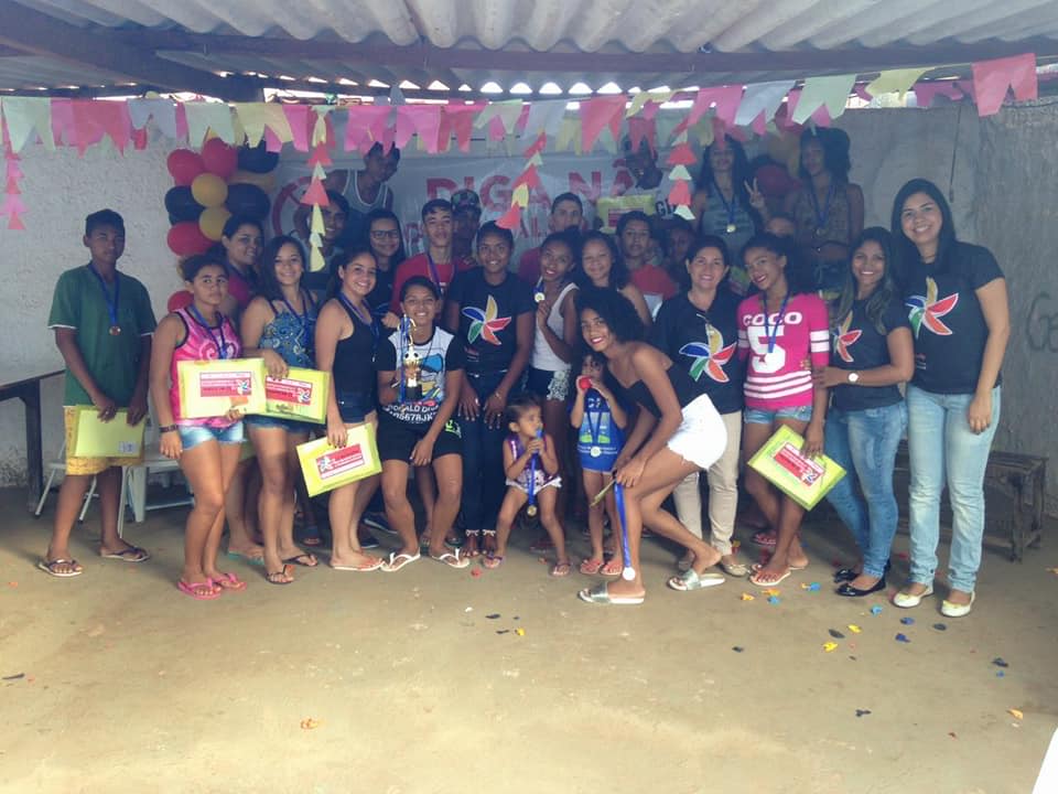Hoje foi realizado mais um evento com os jovens do CRAS da Morada do ...