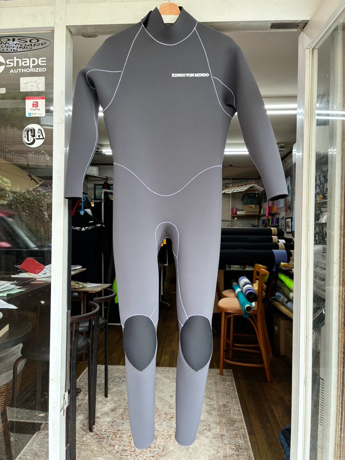 Kingo Von Mingo フロントジップ　フルスーツ セミドライ4/3mm KINGO VON MINGO | Chigasaki-shi Kanagawa