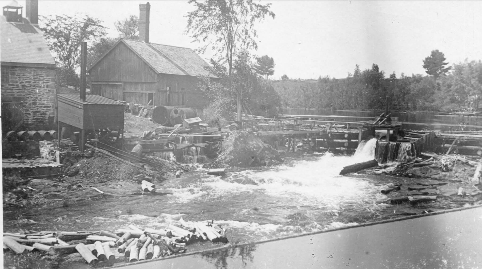 Stories - South Windham, Maine. 1900. Oriental Powder Mills. Gambo Dam ...
