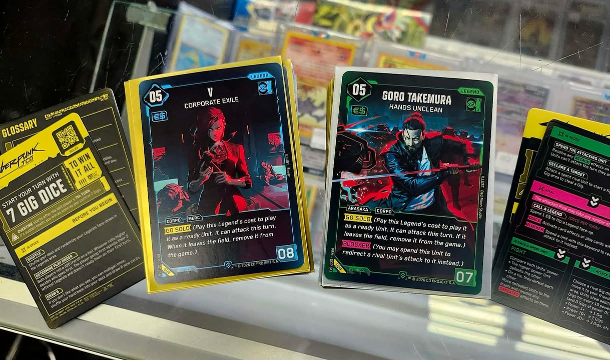 Cyberpunk TCG demo and beta event on September 15th
