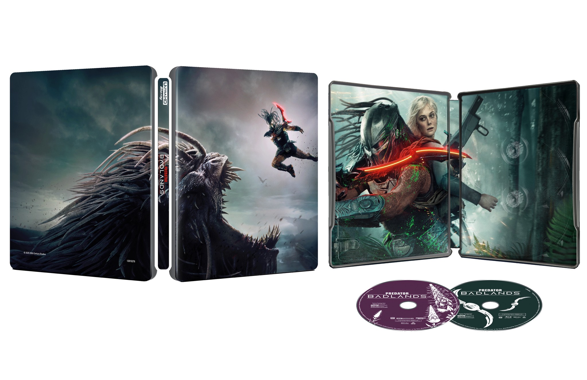 John Debney's Predators soundtrack CD with punched barcode