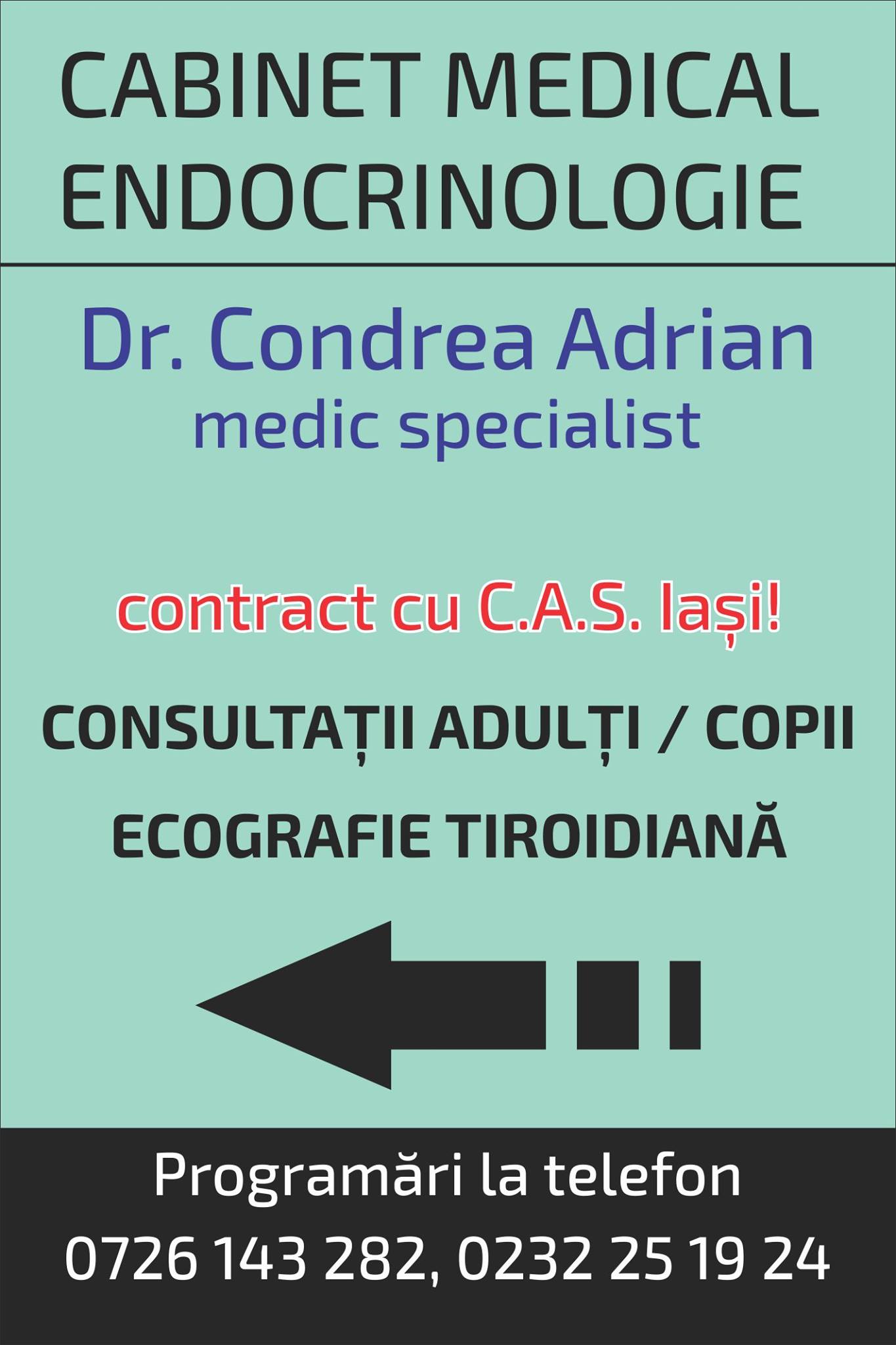 CMI Dr Condrea Adrian-Alexandru | Iasi