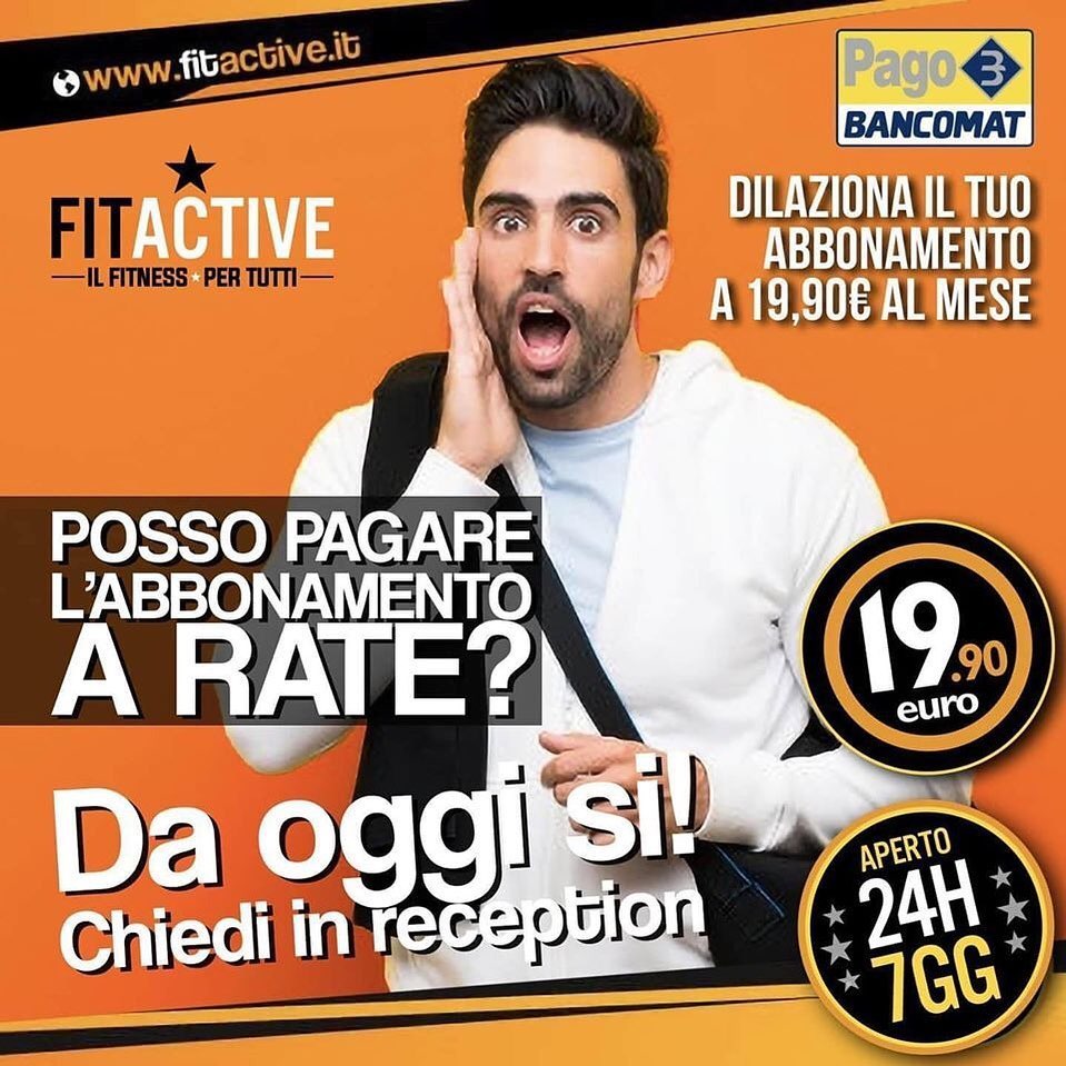 FitActive - ️Non vuoi perderti il nostro abbonamento ALL-INCLUSIVE in ...