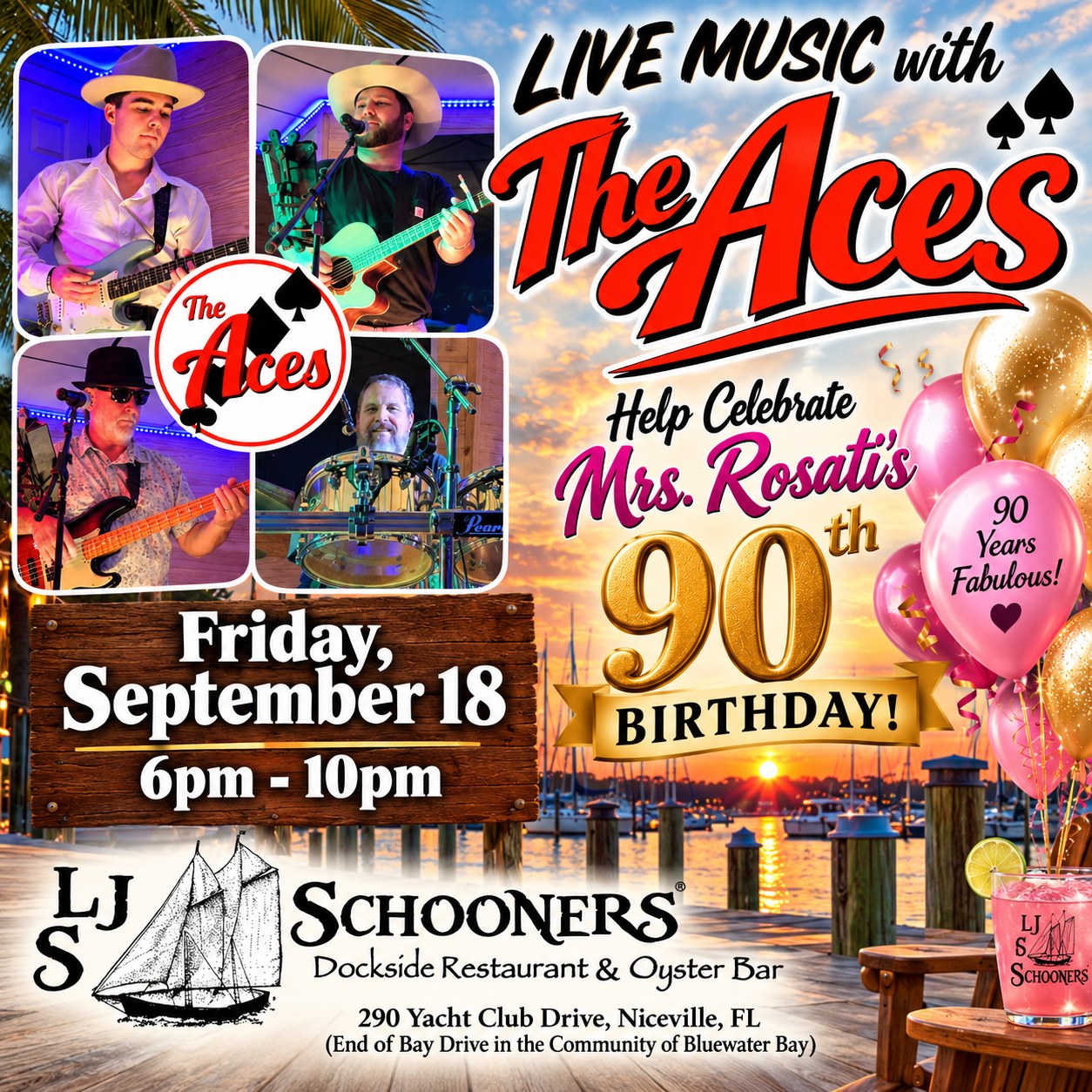 LJ Schooners Dockside Restaurant & Oyster Bar | Niceville FL