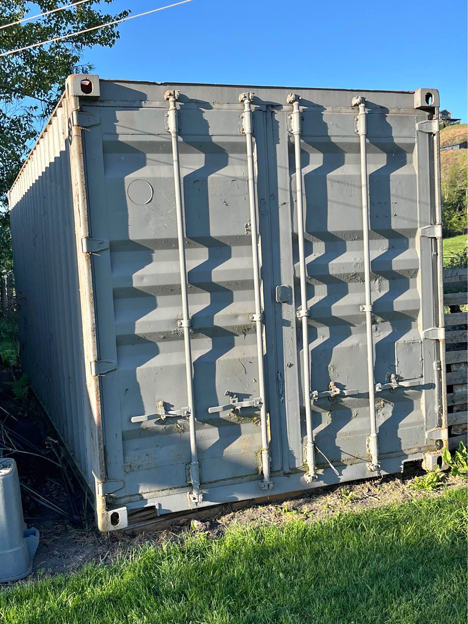 20’ shipping container - Water Storage & Rain Barrels - Okanagan ...