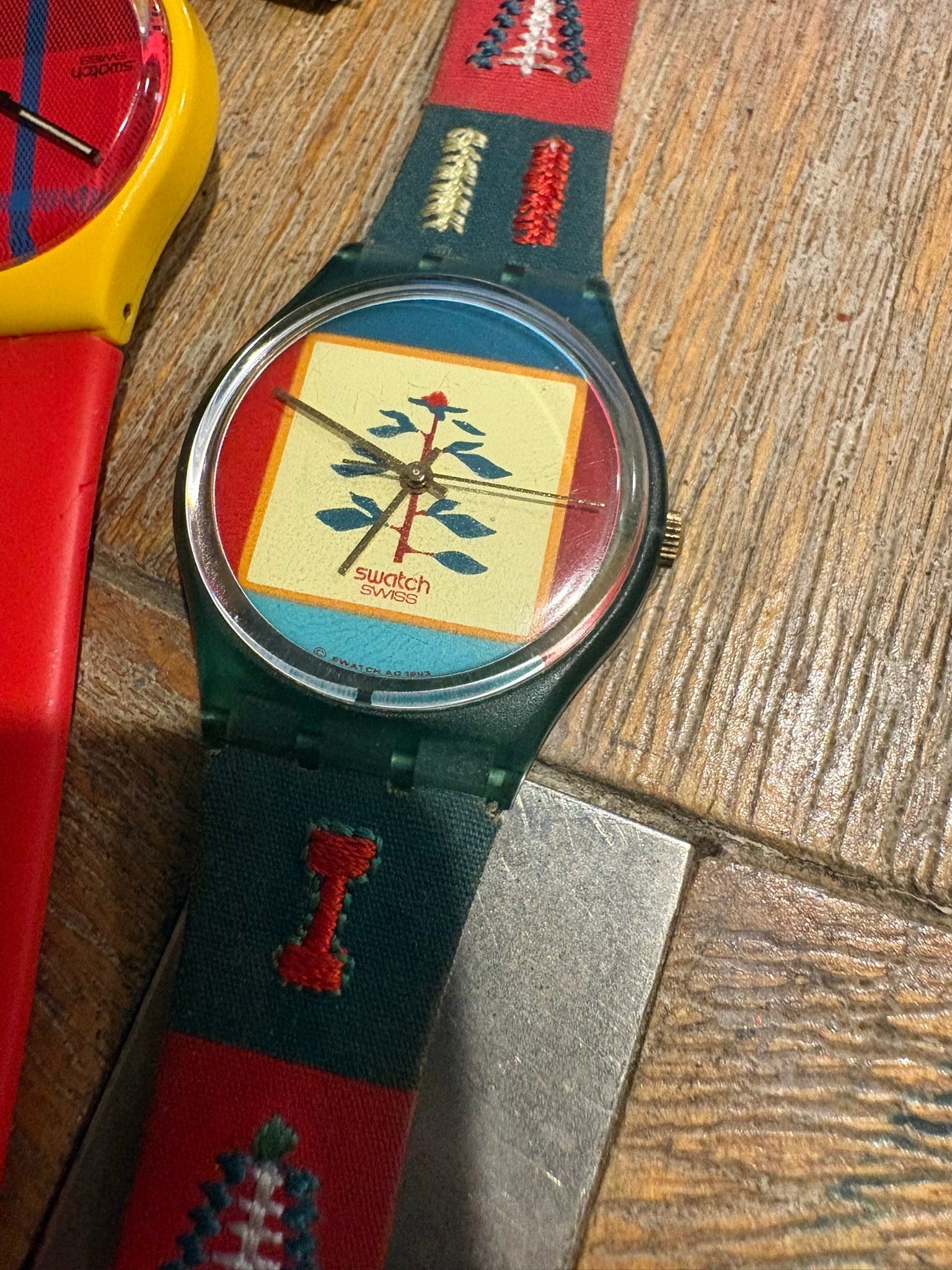 What are these Swatch watch models?