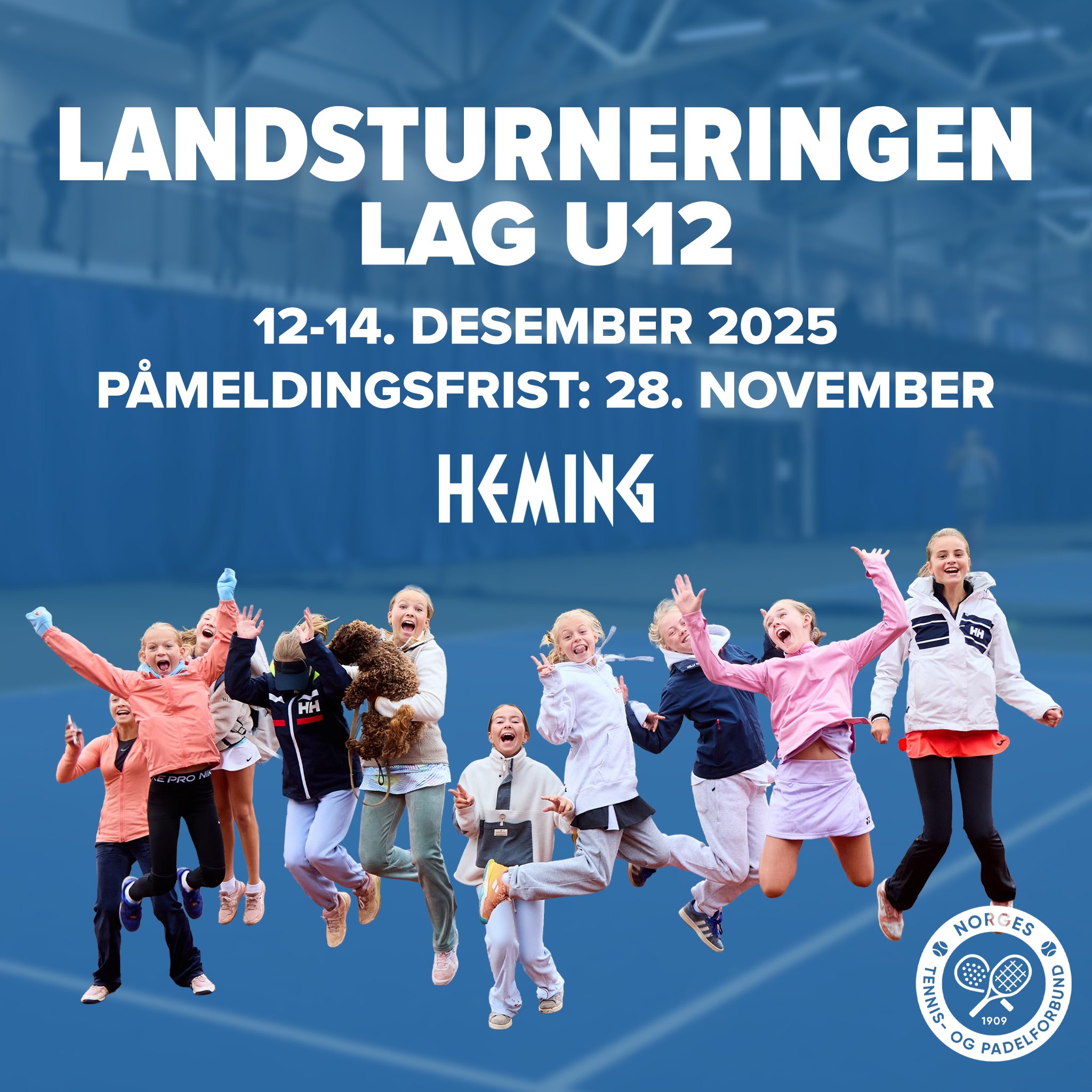 Norges - Påmeldingen til Landsturneringen Lag U12 er åpen. Arrangør er ...