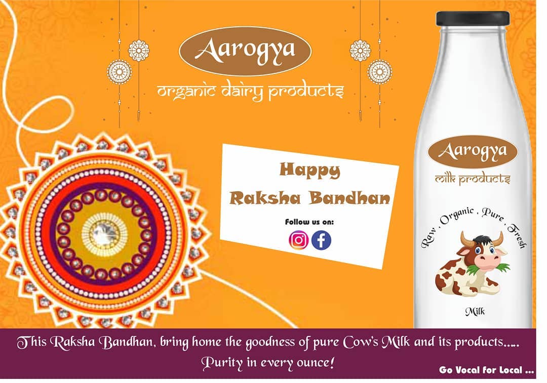 Raksha Bandhan: A bond of love and... - Aarogya Milk Products