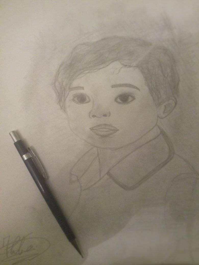 HB art - New drawing after an absence ️👦