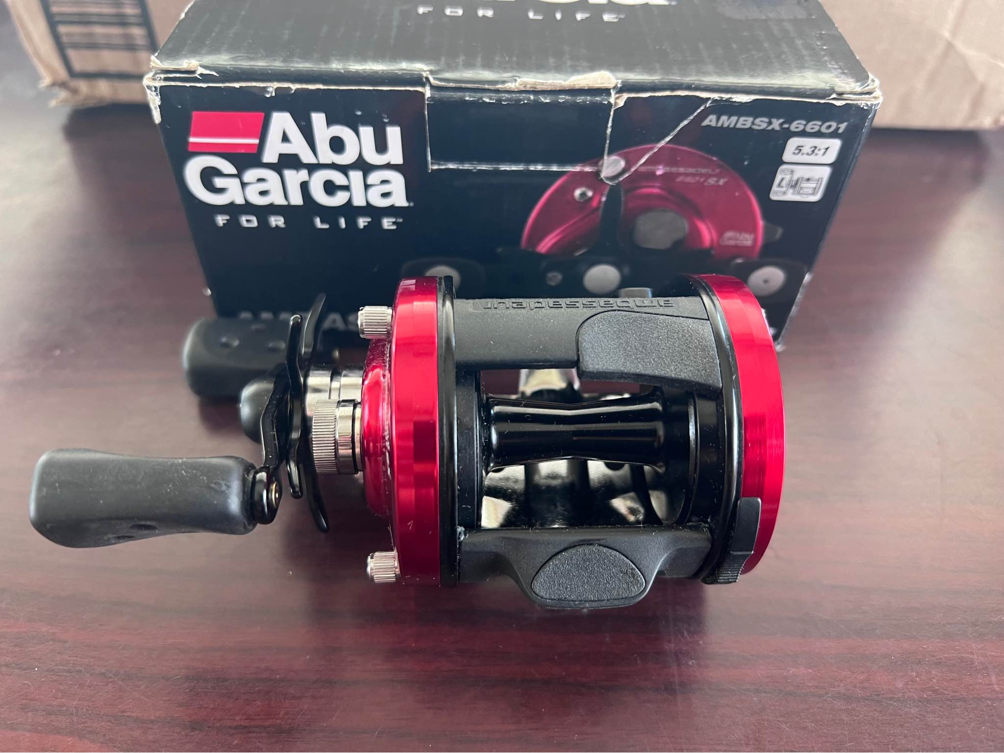 abu garcia ambassadeur 65 pro rockets 6500cs 