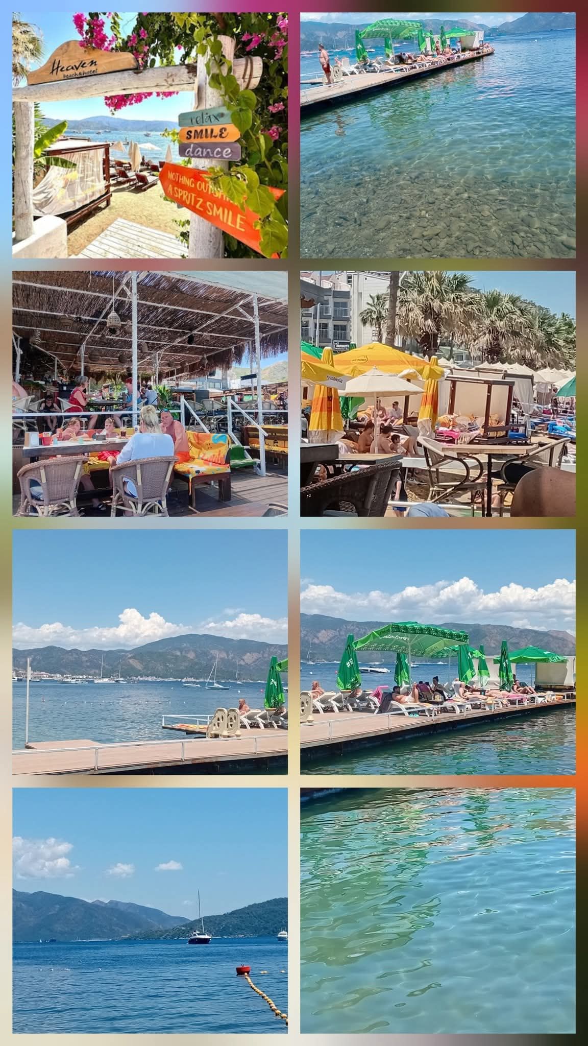 HEAVEN Beach bottomless brunch in Marmaris, Turkey