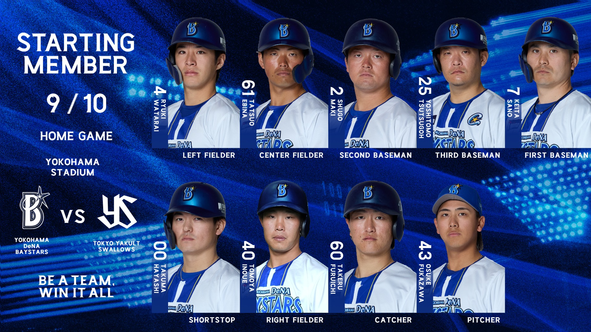 横浜DeNAベイスターズ - 今夜のヒーローは、ウッチ―こと内村賢介選手