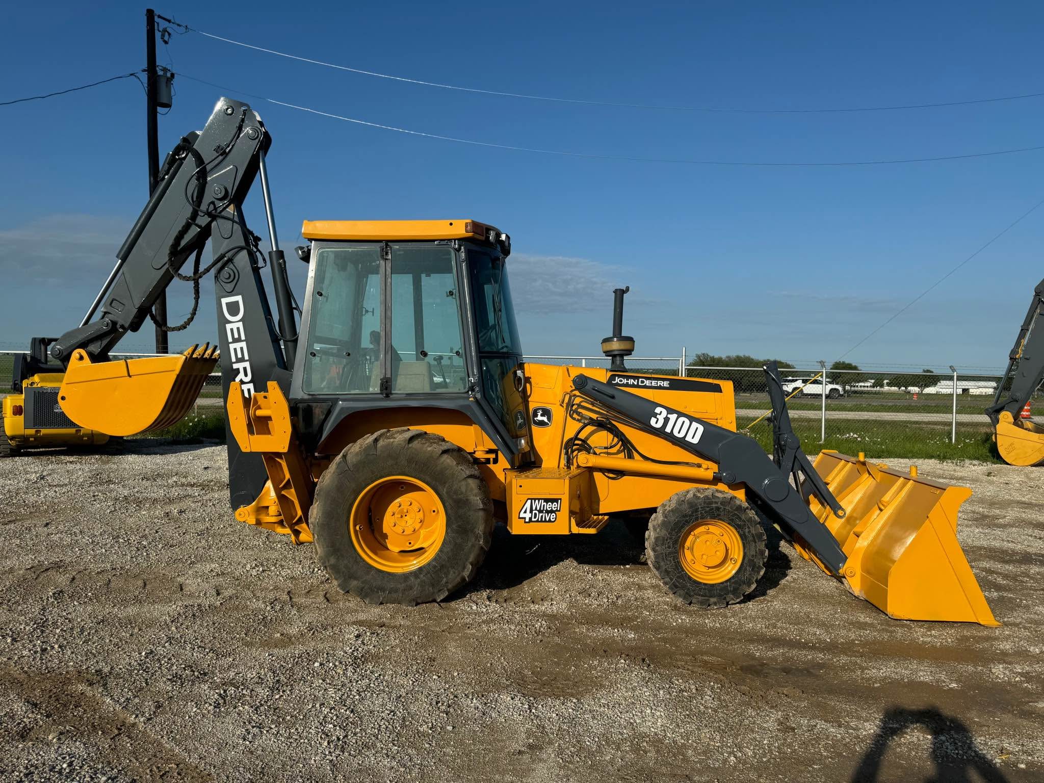 JOHN DEERE 310D 4X4 BACKHOE LOADER - Commercial Vehicles - Oklahoma ...