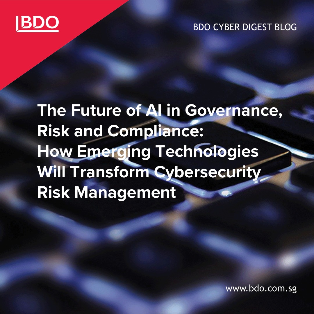 BDO - Artificial Intelligence is reshaping Governance, Risk, and ...