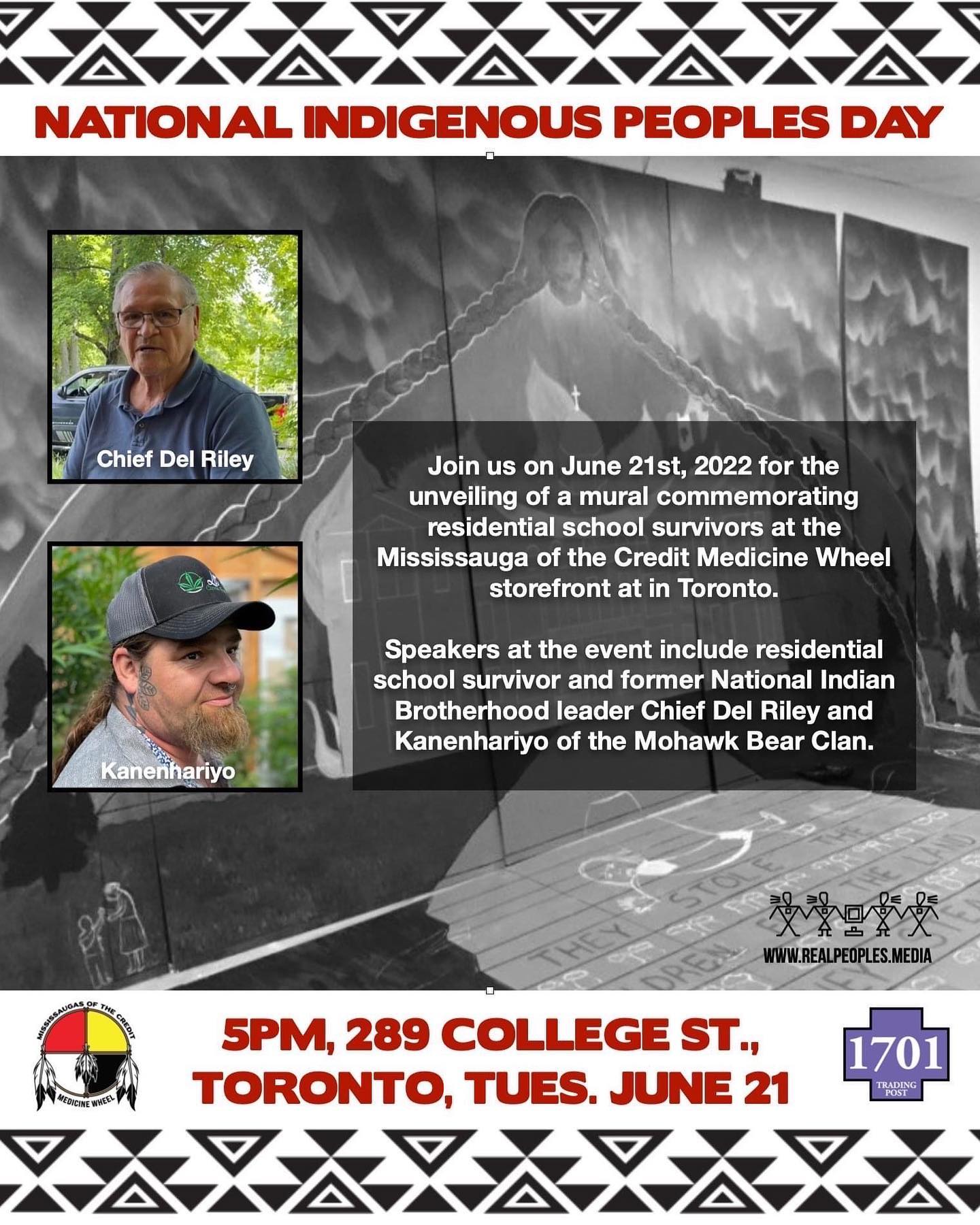 Join us TODAY... - Mississaugas of the Credit Medicine Wheel