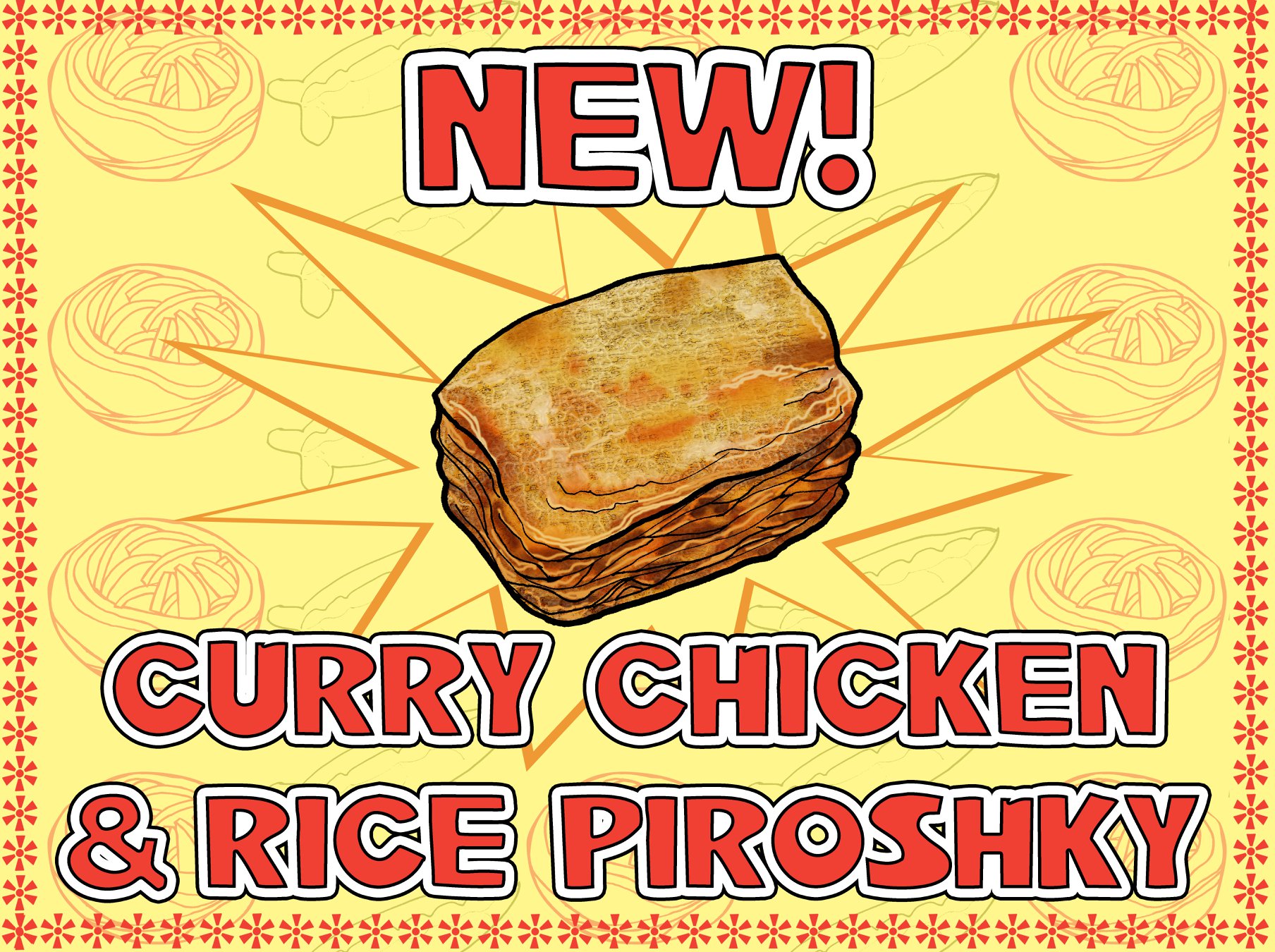 Meet our new curry chicken and... - Piroshky Piroshky Bakery | Facebook