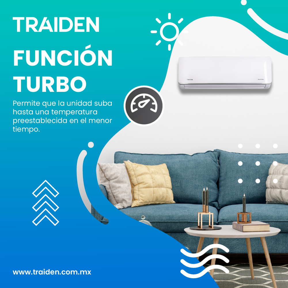 Traiden MiniSplits - Llega de manera más rápido a la temperatura ...