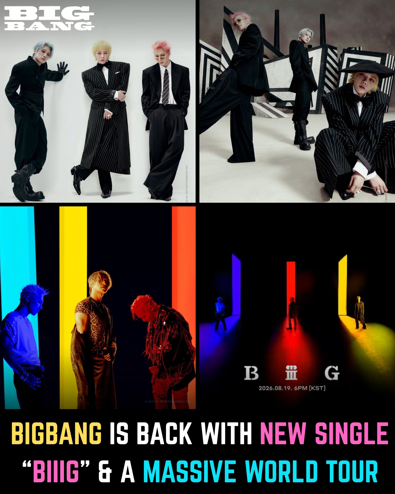 🔥 BIGBANG IS BACK — AND THEY'RE GOING BIG! 👑💥 20 years after