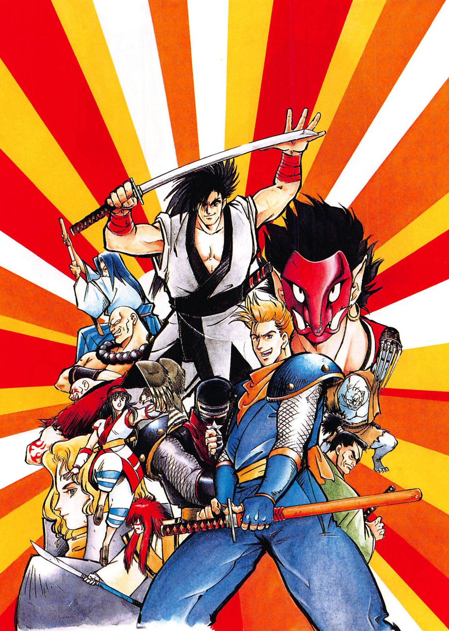 World Heroes 2 Characters
