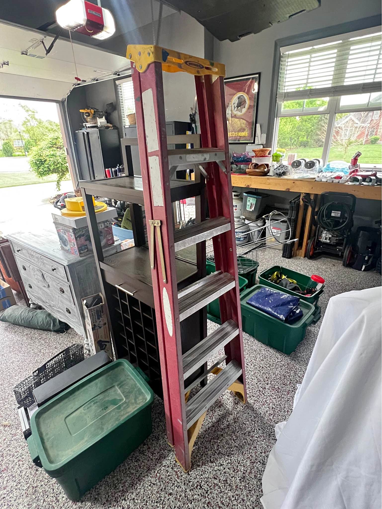 Cotterman Rolling safety stairs 90in top step - Ladders & Scaffolding ...