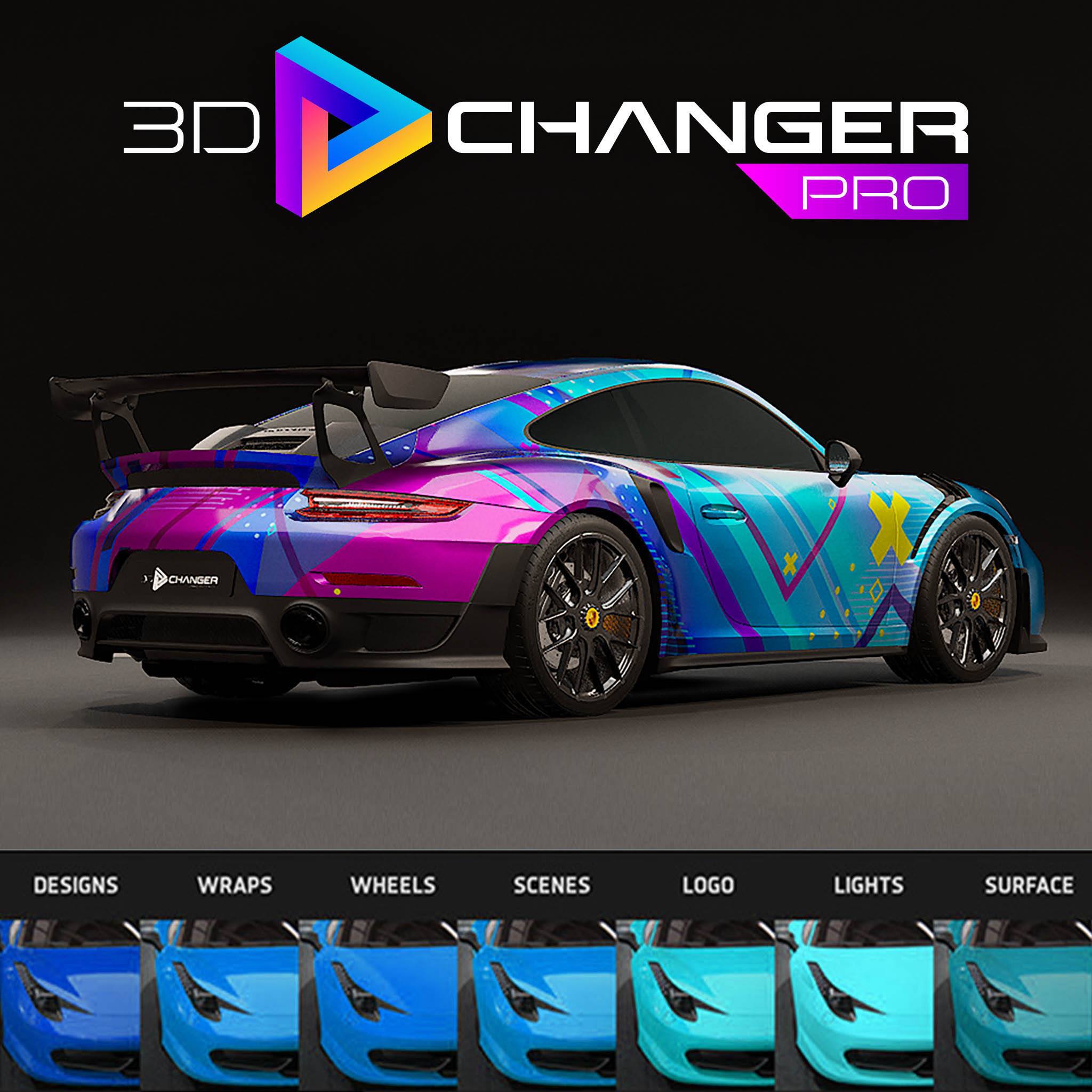 3D Changer - The game changer for wrappers and graphics...