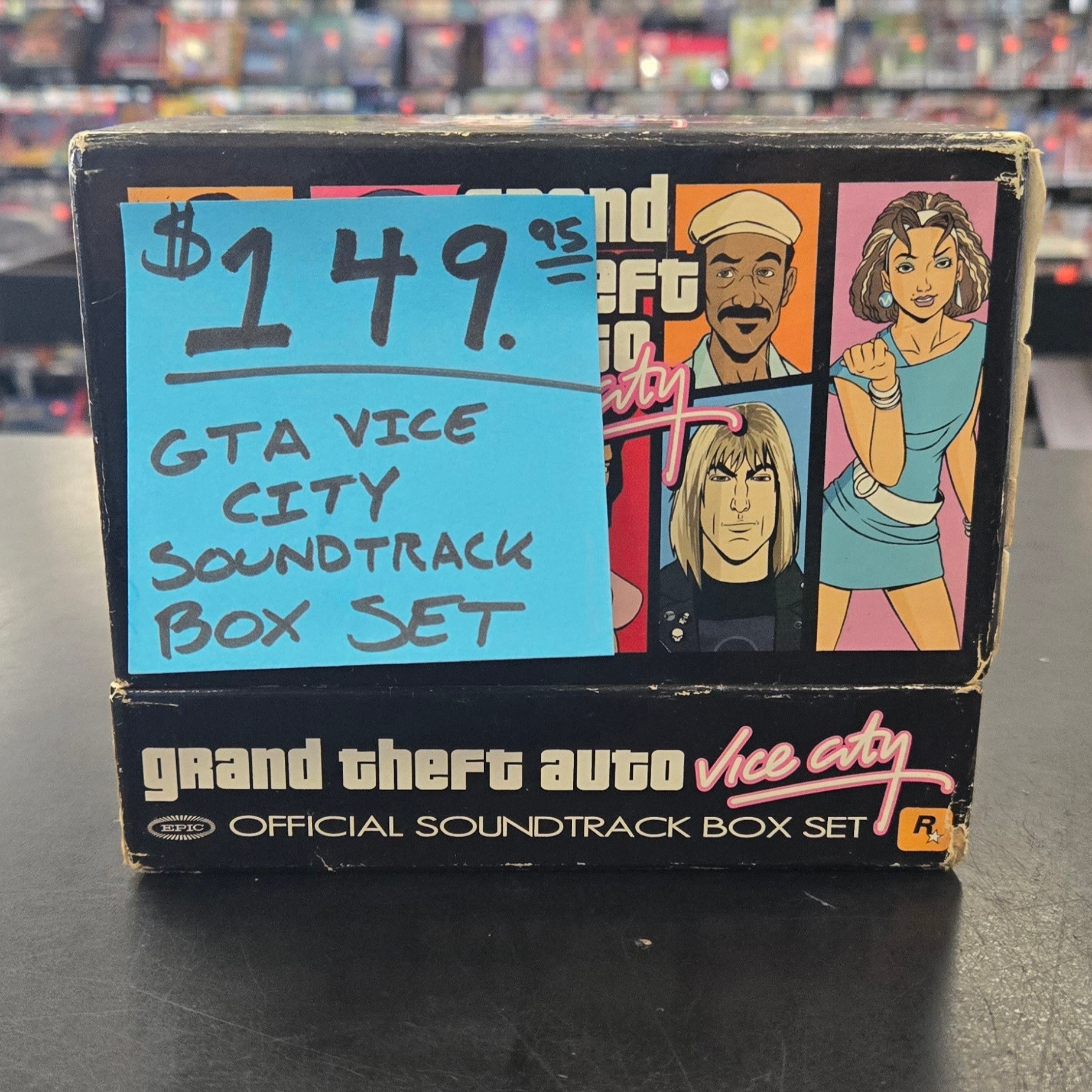 Grand Theft Auto Vice City soundtrack box set