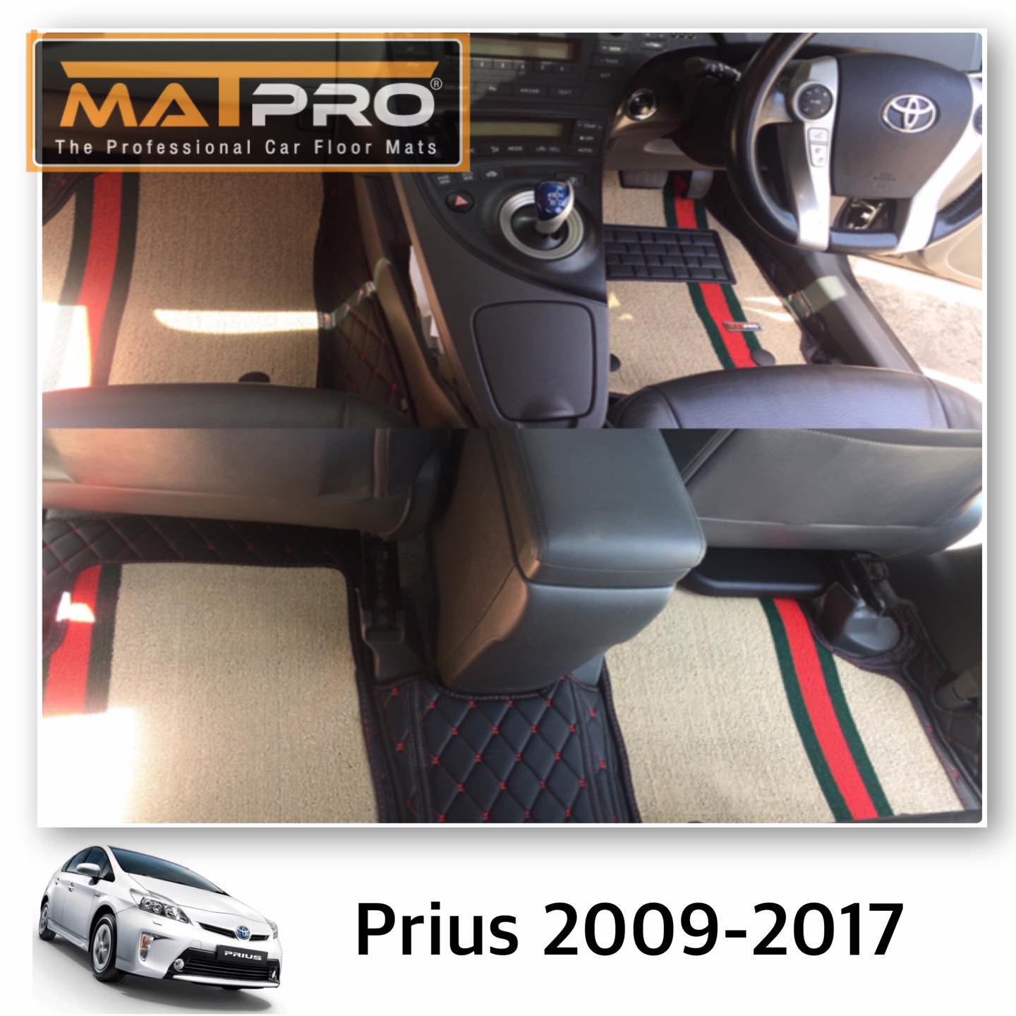 MatPro Thailand - พรม 7D Prius 2009-2017 ดำด้ายแดง... | Facebook