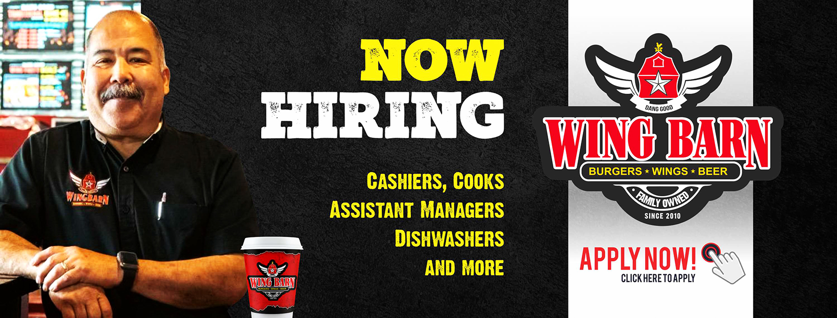 WING BARN Careers | Brownsville TX