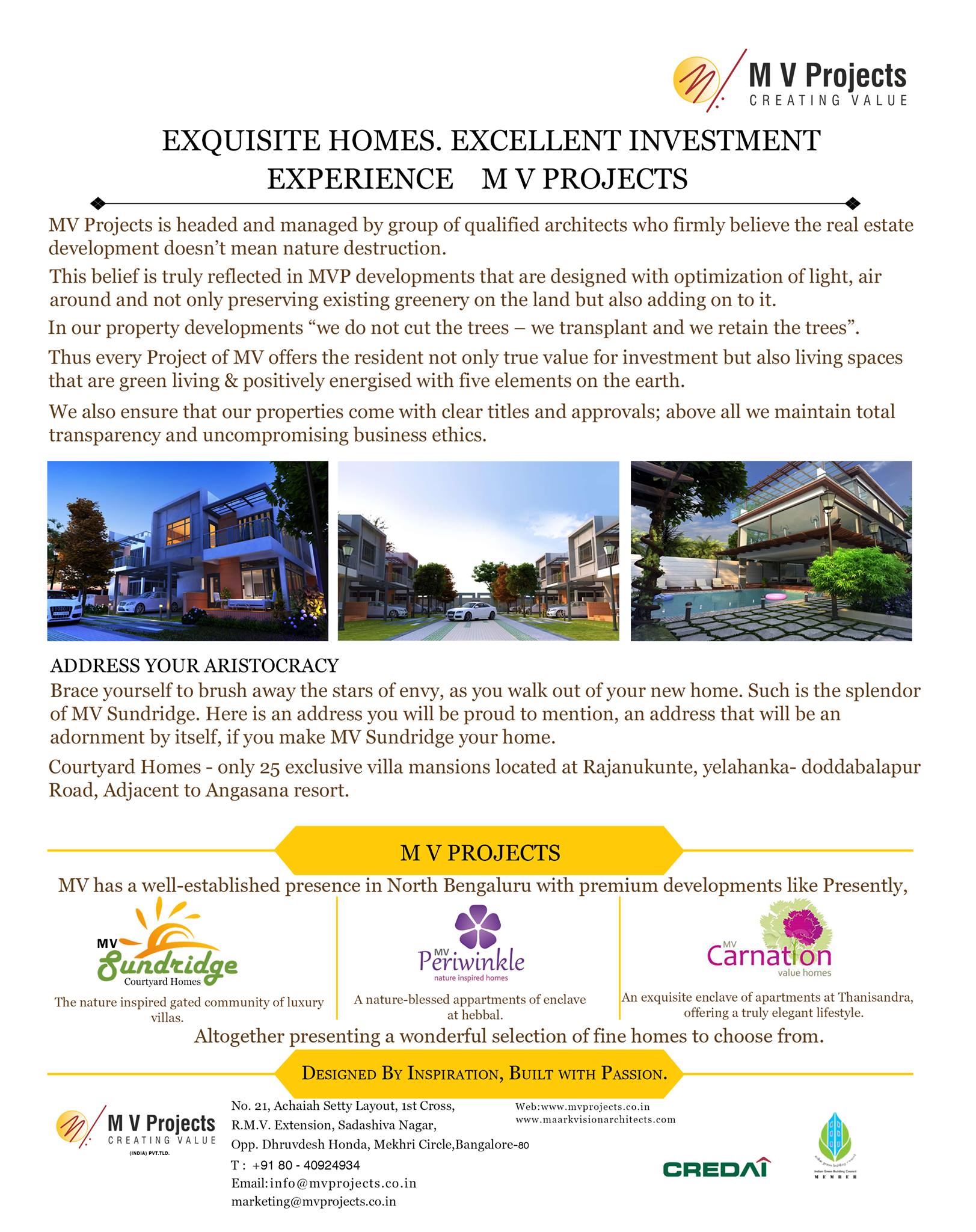 MV Projects
