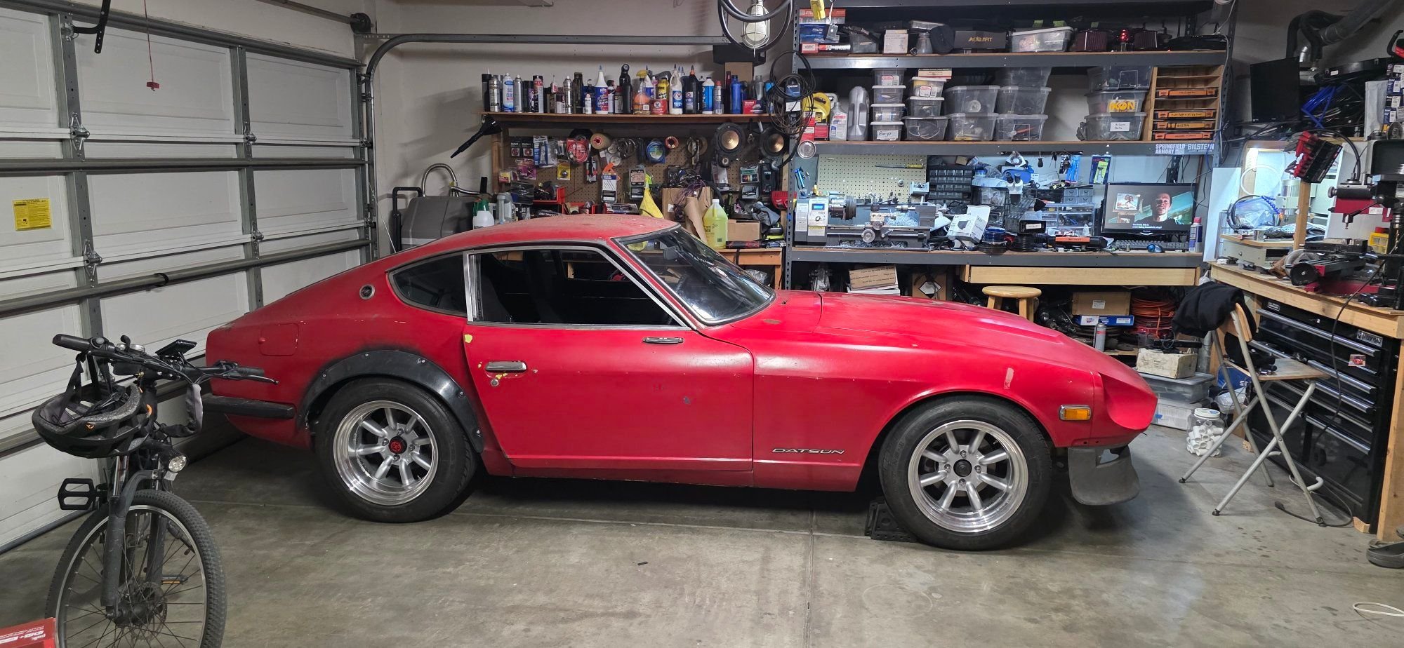 Tire size suggestions for ZG flared 240Z?