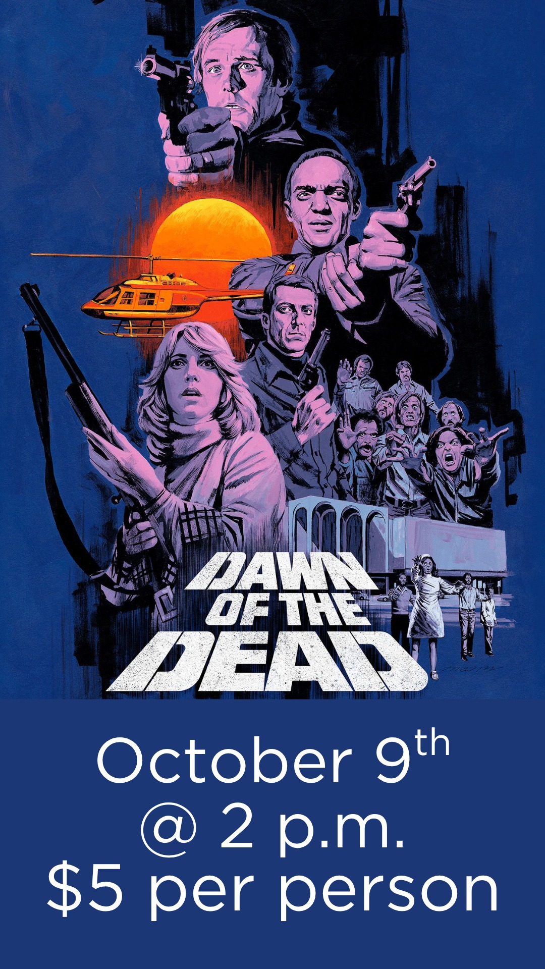 Dawn of the Dead and World War Z screenings in Crossville