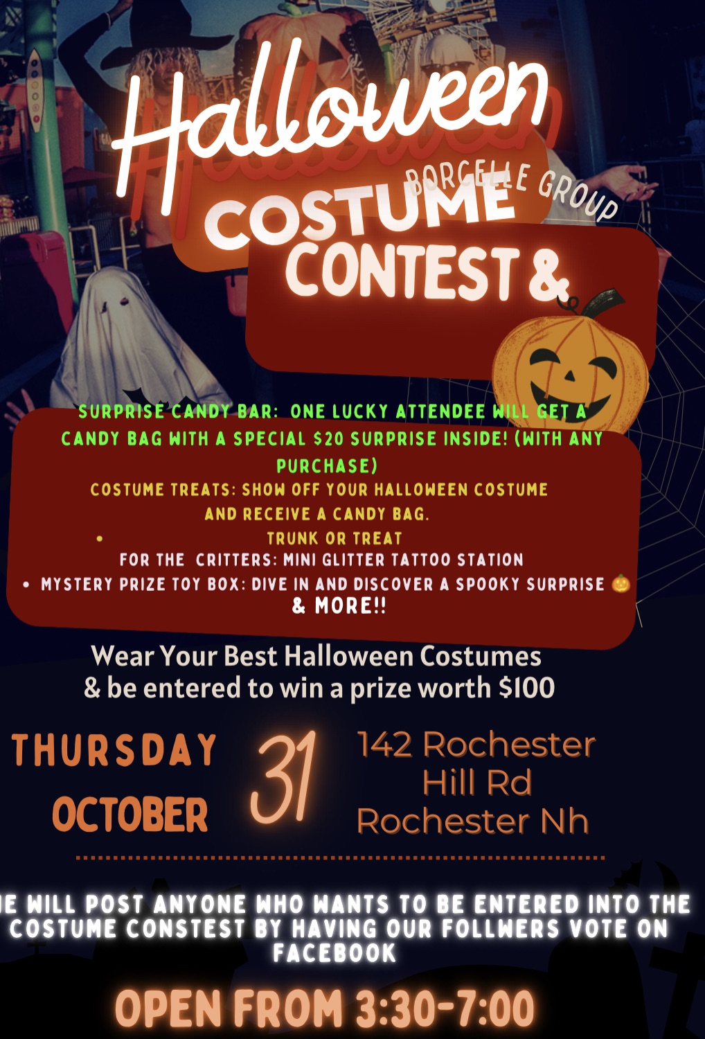 Trunk or Treat & Halloween Costume Contest 🎃