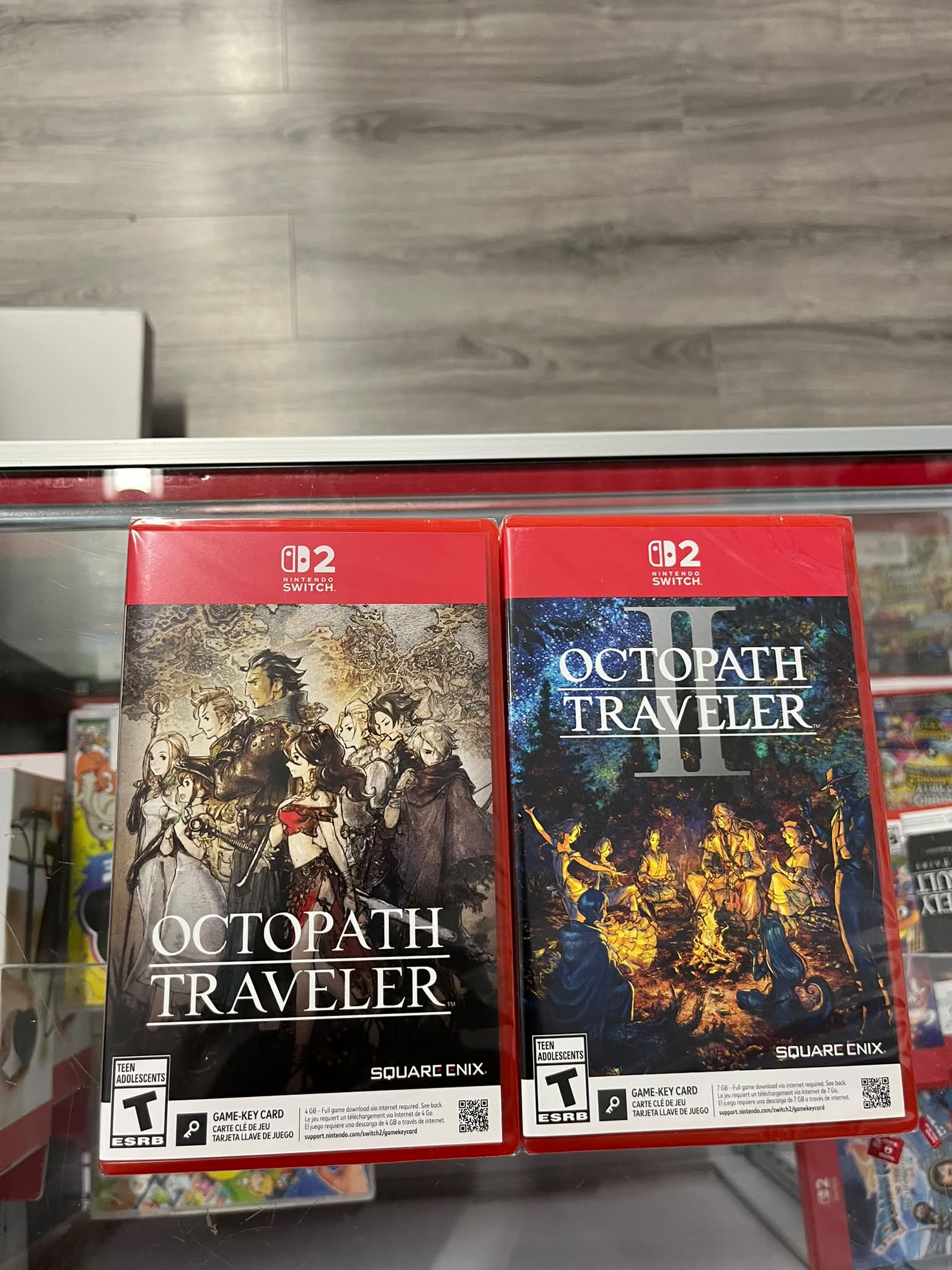 Octopath Traveler 1 and 2 for Nintendo Switch 2 in stock