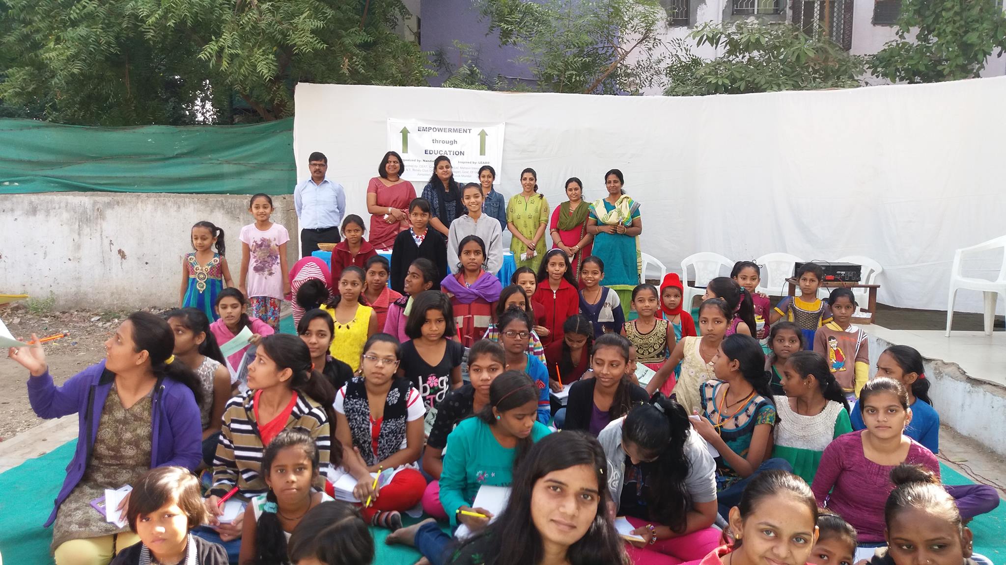 Empowerment of underprivileged girls through Education