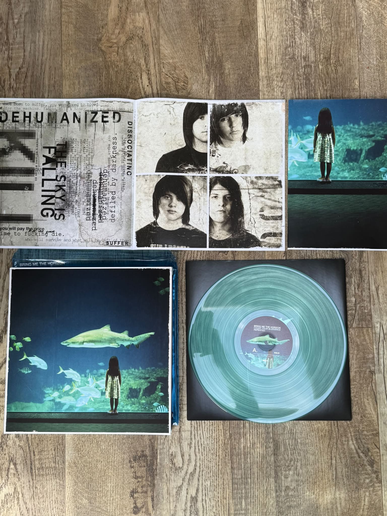 Rare Bring Me The Horizon CD with personal touches for sale