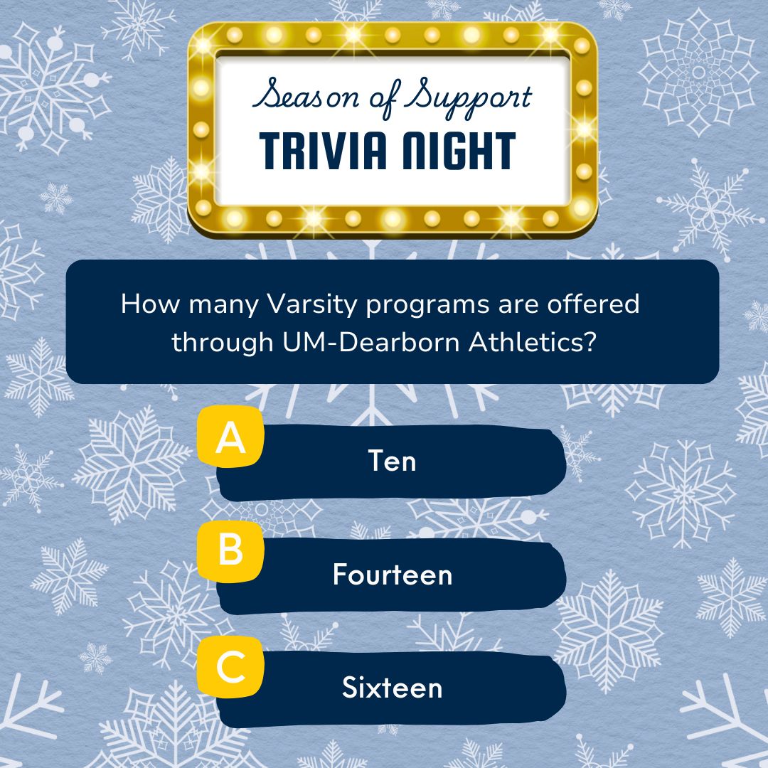 University - 🏅🎉 Maize & Blue Finale: Last Day of Trivia! 🎉🏅 You’ve ...