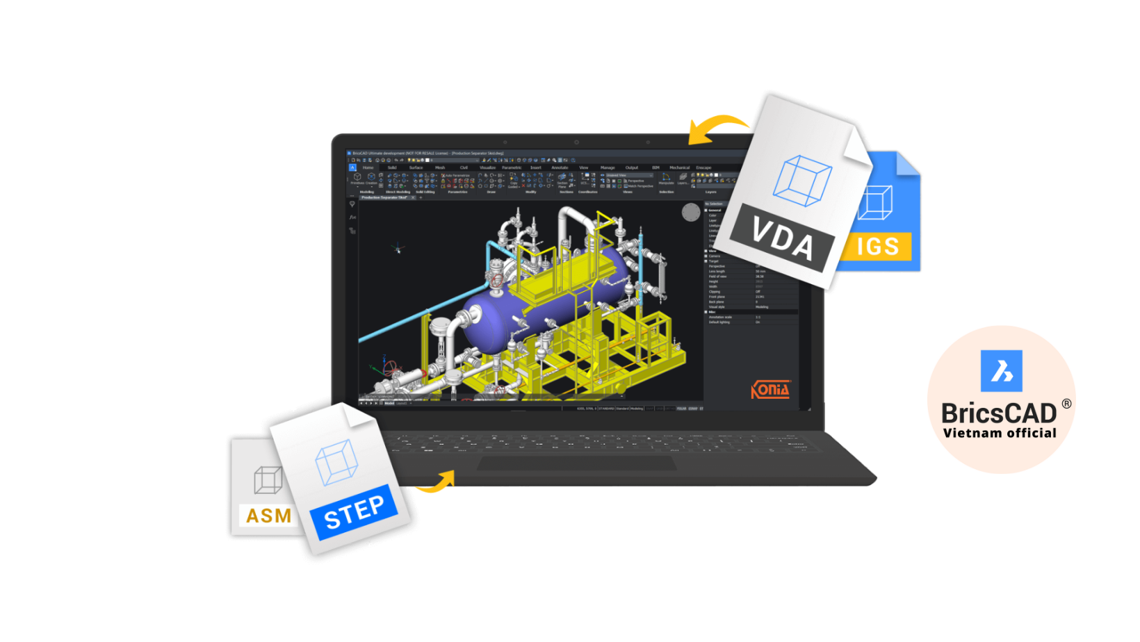 Bricscad Chính hãng - Việt Nam | Ho Chi Minh City